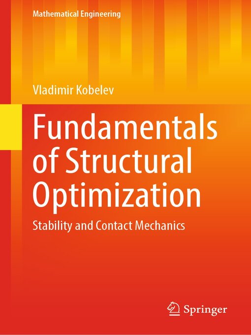 Title details for Fundamentals of Structural Optimization by Vladimir Kobelev - Wait list